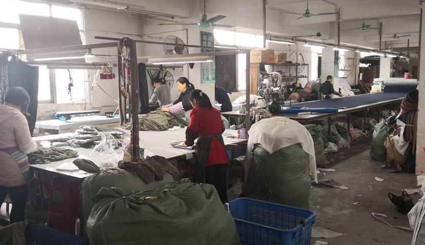 Guangzhou Beianji Clothing Co., Ltd. Hersteller Produktionslinie